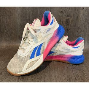COPY - Reebok Crossfit Nano X - Women Size 8 - White Pink Blue